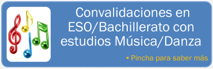 Convalidaciones en ESO y Bachillerato