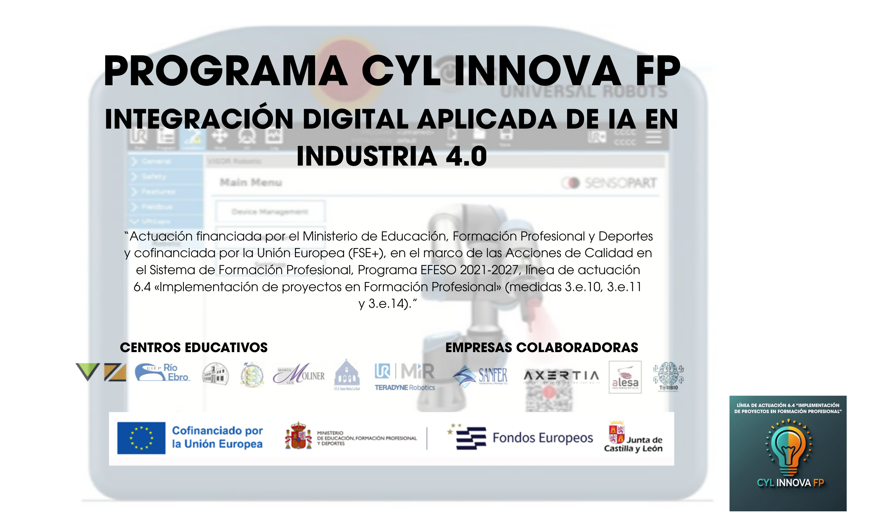 Programa CyL innova FP 
